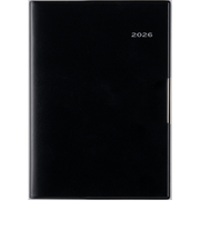 【2026年1月始まり】　高橋書店　フェルテ2　B6　ウィークリーレフト　232　黒　月曜始まり