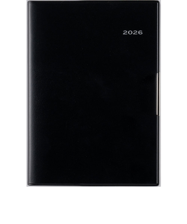 【2026年1月始まり】　高橋書店　フェルテ2　B6　ウィークリーレフト　232　黒　月曜始まり