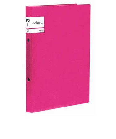 セキセイ　リングファイルA4　AD－2225　ピンク