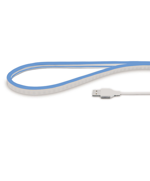 日本トラストテクノロジー　USBネオンチューブライト　2m　NEONLT2M－IB　アイスブルー