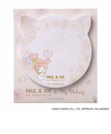 ポール＆ジョー（PAUL＆JOE）　付せん　マイメロディコラボ　ピンク