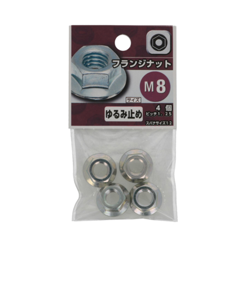 八幡ねじ（YAHATA）　フランジナット　M8