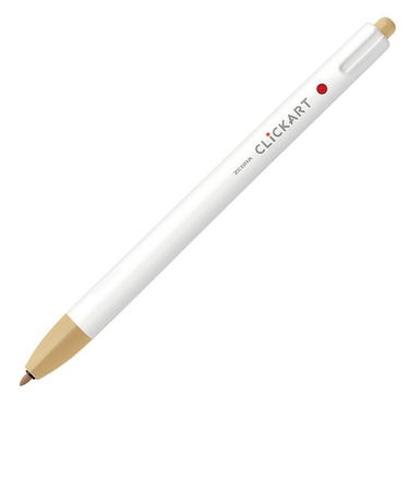 ゼブラ（ZEBRA）　クリッカート　WYSS22－LE　ライトブラウン