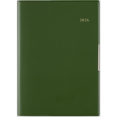 【2026年1月始まり】　高橋書店　フェルテ7　B6　ウィークリーリンクアップ　237　モスグリーン　月曜始まり