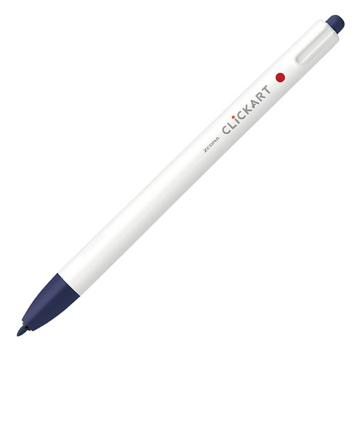 ゼブラ（ZEBRA）　クリッカート　WYSS22－FB　ブルーブラック