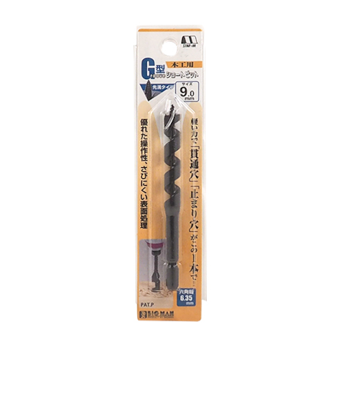 スターエム　木工ドリルG型ショート　9.0mm
