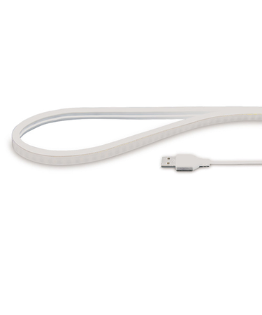 日本トラストテクノロジー　USBネオンチューブライト　1m　NEONLT1M－WH　ホワイト