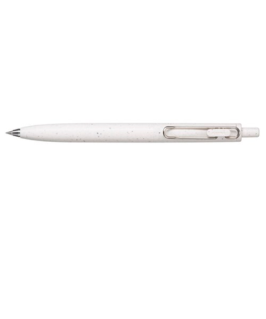 三菱鉛筆　ユニボール　ワンF（テクスチャカラー）0.38mm　UMNSFT38D．1　Dホワイト