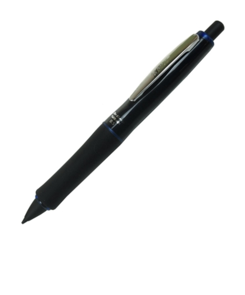 パイロット（PILOT）　ドクターグリップ　フルブラック　HDGFB80R－L　ブルー