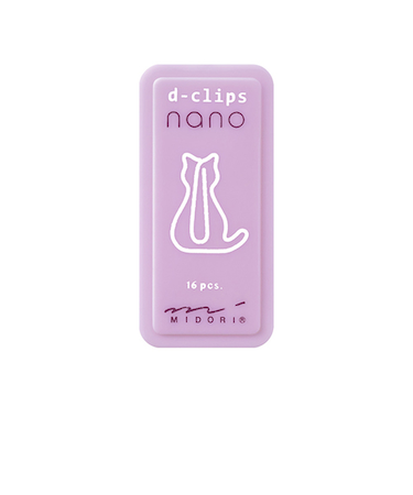 ミドリ（MIDORI）　ディークリップス　ナノ　43377　ネコ柄