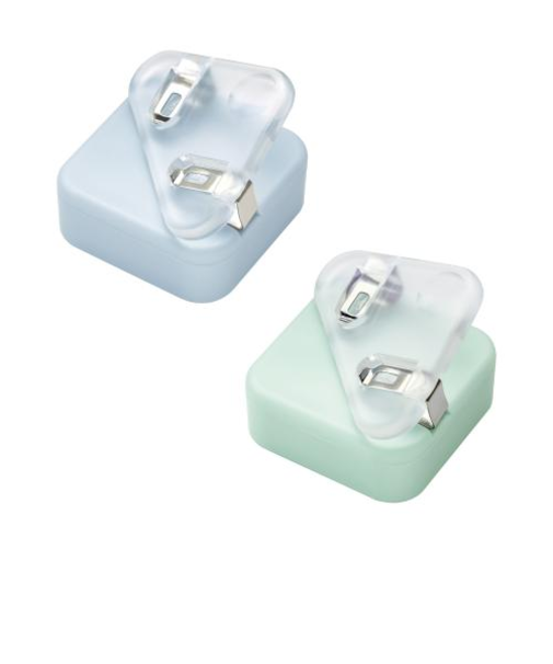 ソニック（sonic）　カドノオモクリップ　おもさでページキープ！　SP－1667－B　2個入　ブルー系