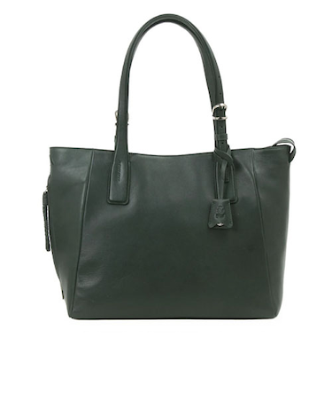 ピーアイディー（PID）　高機能撥水レザートートバッグ　PAZ101　グリーン