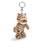 ニキ（NICI）　BBキーリング　ワイルドフレンズ　タイガー