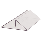 友屋　PETパネルスタンド　5mm・7mmボード用　1個　41250　クリア