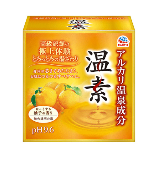 アース製薬　温素　柚子の香り　15包入り　医薬部外品