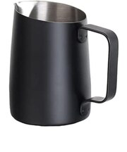 フジ産業 WPM ミルクピッチャー 450mL HC7107BK シャープスパウト ブラック