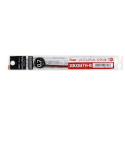 ぺんてる（Pentel）　油性ボールペン替芯（ビクーニャインキ）　0.7mm　XBXM7H-B　赤