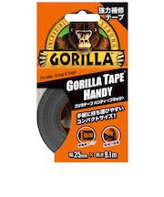 ゴリラ（GORILLA）　ゴリラテープ　ハンディ　ブラック