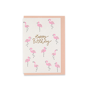 グリーティングライフ　シックバースデーカード　MM－226　フラミンゴ