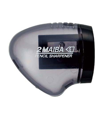 クツワ　2枚刃鉛筆削り　RS021BK　ブラック