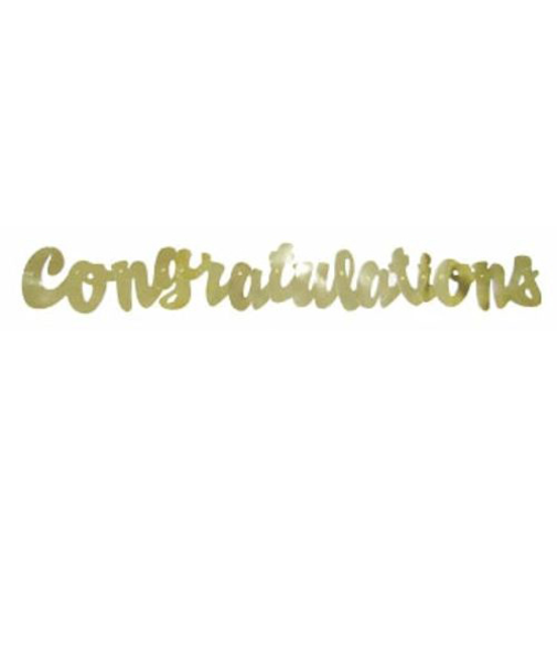 ユニーク　Congratulations　バナー　U61748