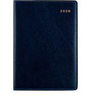 【2026年1月始まり】　高橋書店　リシェル1　A6　ウィークリーレフト　211　ミッドナイトブルー　月曜始まり