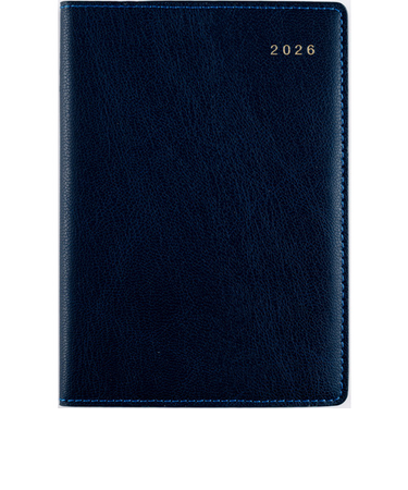 【2026年1月始まり】　高橋書店　リシェル1　A6　ウィークリーレフト　211　ミッドナイトブルー　月曜始まり