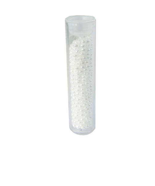 ミユキ　丸小ビーズ　528セイロン（白）　ケースビーズ3g入り