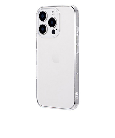 【iPhone16Pro】　ルプラスネクスト（LEPLUS　NEXT）　ソフトケース　「UTILO　Soft」　クリア
