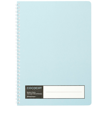 マルマン（maruman）　ココチィ（COCOCHY）　ノート　B5　ライトブルー