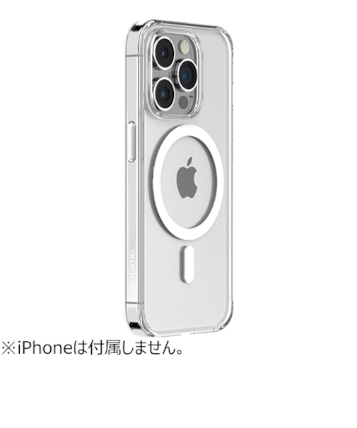【iPhone15】　モトモ（motomo）　MsgSafe　CLEAR　CASE