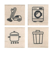 こどものかお　手帳はんこ部　　日常生活　0409－011　4個入