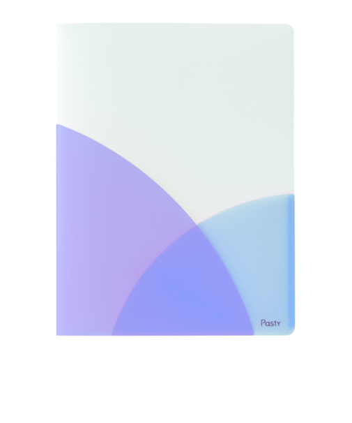 プラス（PLUS）　Pasty（パスティ）スリムホルダー　A4　98－863　ブルーベリーパープル