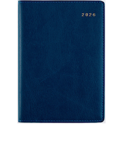 【2026年1月始まり】　高橋書店　リシェル7　A6　ウィークリーホリゾンタル　217　コーンフラワーブルー　月曜始まり