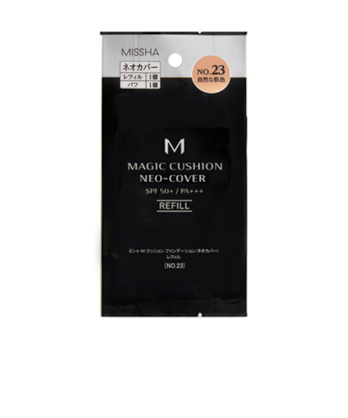 ミシャ（MISSHA）　M　クッションファンデーション　ネオカバー　レフィル　No.23　自然な肌色