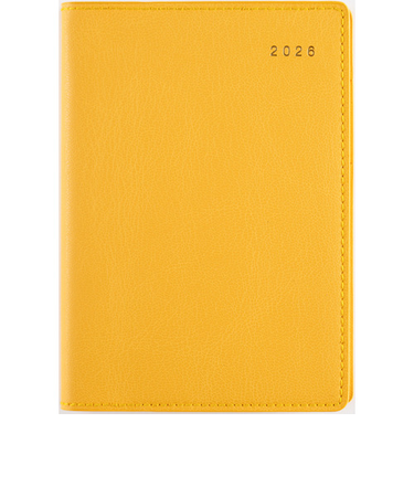 【2026年1月始まり】　高橋書店　リシェル4　A6　ウィークリーリンクアップ　214　サンフラワーイエロー　月曜始まり