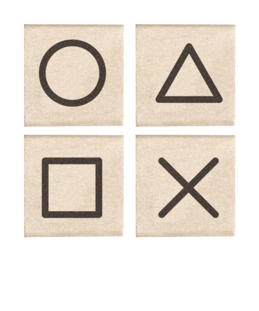 こどものかお　＃手帳はんこ部　4Pセット　0409－015　マーク