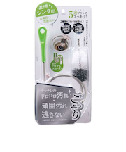 コジット　排水管汚れごっそりパイプ職人5連ブラシ　シルバー　95216