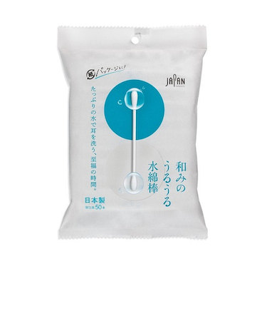 平和メディク　和のうるうる水綿棒　50本袋入