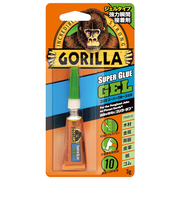 GORILLA ゴリラスーパーグルー 強力瞬間接着剤 ジェルタイプ 3g 1772