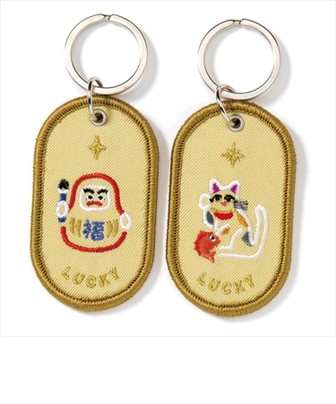 いろは出版　2／8b（ツーインエイトビリオン）　ペアキーリング　フィーリングシリーズ　ラッキー