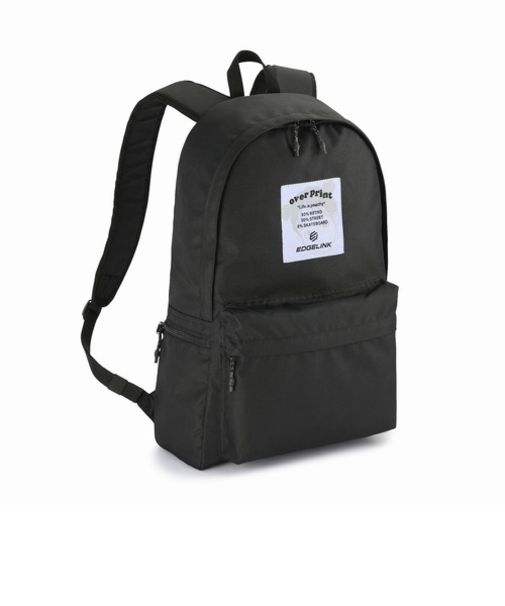オーバープリント（over　print）×エッジリンク（EDGELINK）　バックパック　20L　6018201　ブラック
