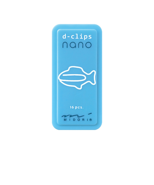 ミドリ（MIDORI）　ディークリップス　ナノ　43380　サカナ柄