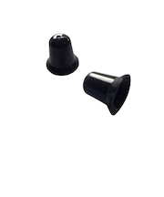 折傘用石突　黒　2個入