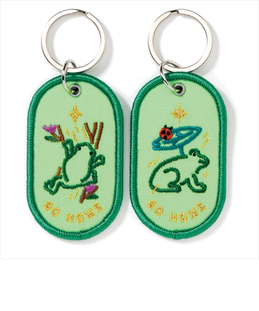 いろは出版　2／8b（ツーインエイトビリオン）　ペアキーリング　フィーリングシリーズ　ゴーホーム