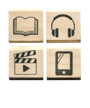 こどものかお 手帳はんこ部 趣味 0409-004 4個入