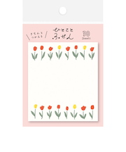 古川紙工　ひとことふせん　QF124　チューリップ