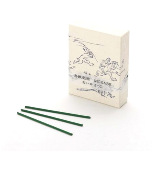 香彩堂　鳥獣戯画　インセンス　スティック　20g　おいかけっこ