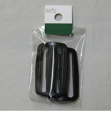 ニフコ（Nifco）　プラスチックパーツ　調節アジャスター　T－50　50mm　黒　2個入