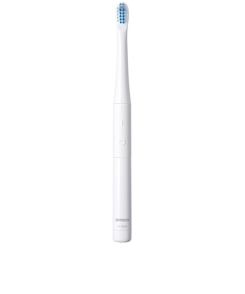 オムロン　音波式電動歯ブラシ　乾電池式　HT－B223－W　ホワイト